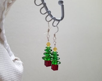 Swarovski Christmas Earrings
