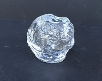 Vintage Kosta Boda Snowball Votive Candleholder