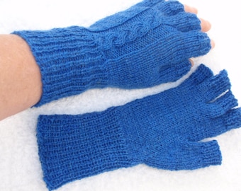 half finger ladies gloves