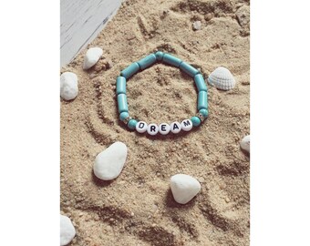 Boho, hippi, beach, gypsy bracelet dream with beads