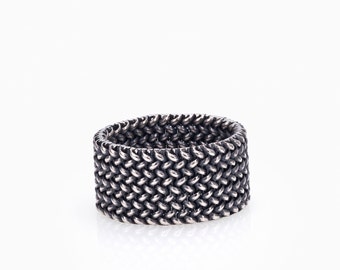 Small Light Mesh ring