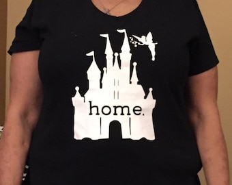 Disney Home V-Neck or Round Neck (Ladies)
