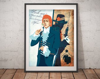 The Elusive Scarlet Pimpernel Print