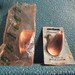 1960s NOS Mid Century Modern Amerock Satin Copper Tear Drop Drawer Pulls Pair