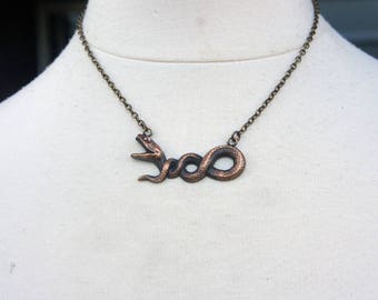 Twisting Slithering Snake Necklace