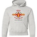 63rd Infantry Division"Blood And Fire" Battle & Campaign Hoodie Sweatshirt w/Pockets.