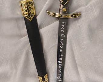Personalized Lionheart Dagger With Free Engraving