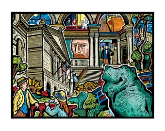 24 x 18 - Art Institute Poster