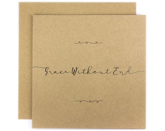 Grace Without End Greeting Card | Made In Australia