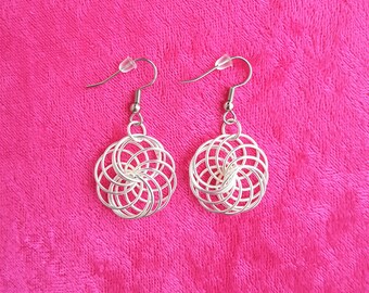 Mexican Wire Earrings, Designer Earrings