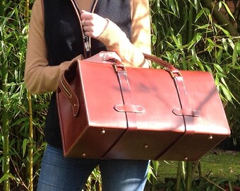 Leather Overnight Bag