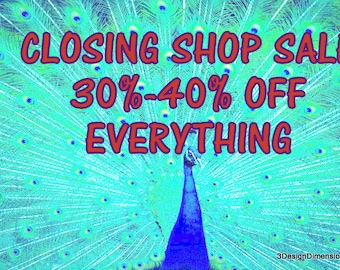Closing Shop Sale