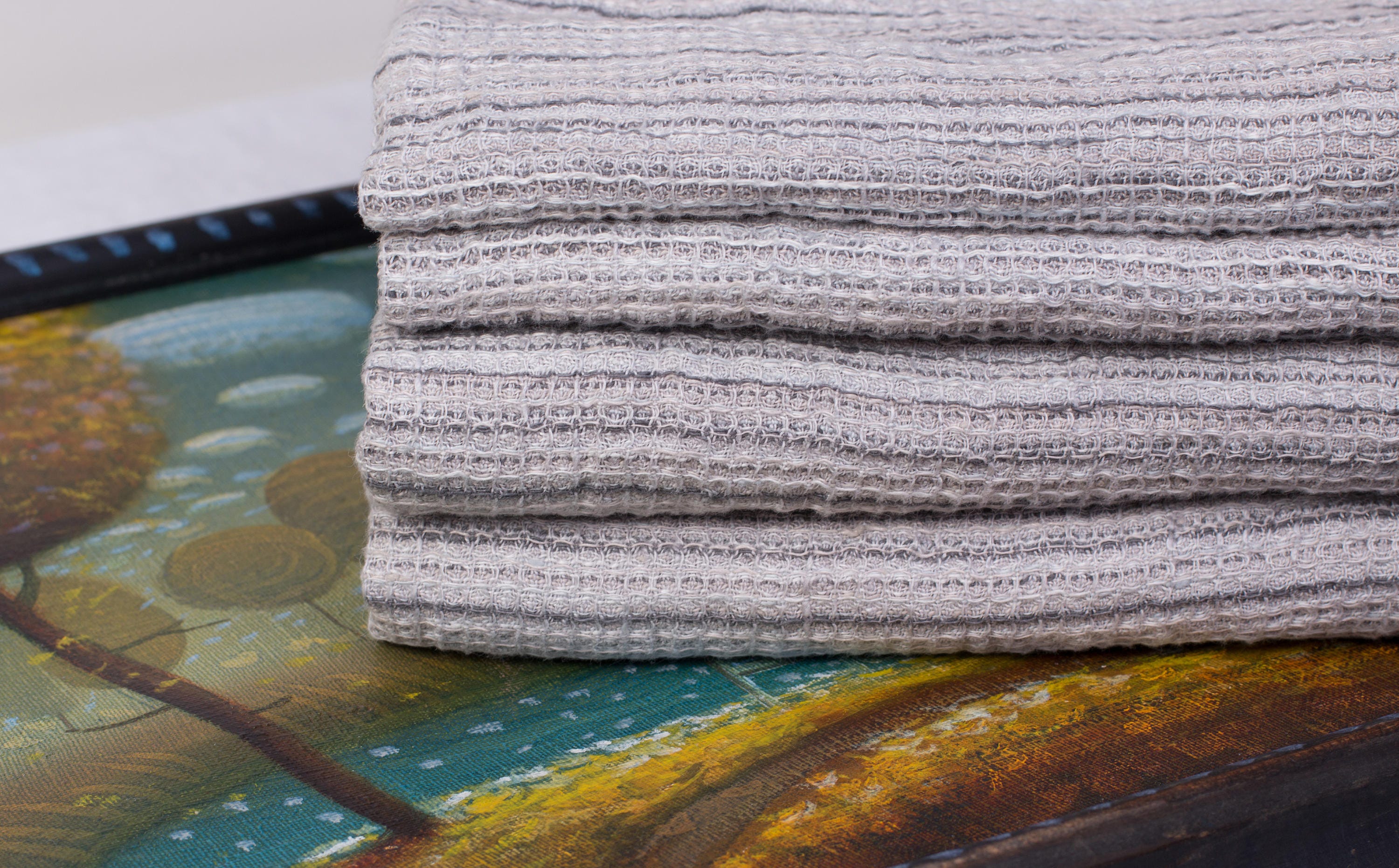 4 LINEN BATH TOWELS Sets Top Quality Linen Towels highly absorbent