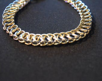 Gold and Silver Persian Bracelet