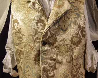 Mens Brocade Vest 