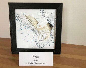 Hedwig the Owl Art Print