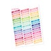 Planner Stickers - Cancelled Rescheduled Stickers
