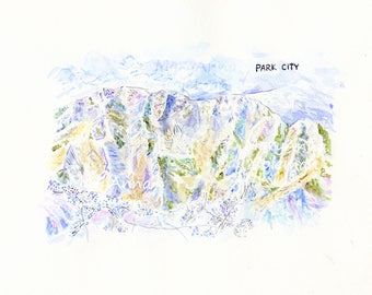 Park City Slopes - *Original Painting*