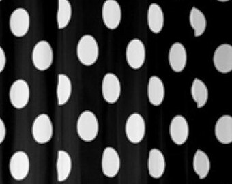 Polka Dot Shower Curtain Made in USA