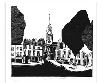 St James's, Clerkenwell Limited Edition Screen Print