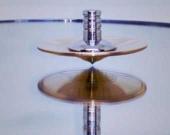 Brass\stainless steel Spinning Top EDC Precision Spinning Top 1.417 "
