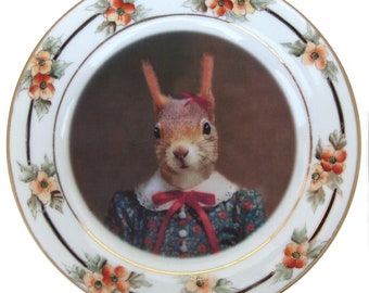 Stephanie, School Portrait Plate 7.75"
