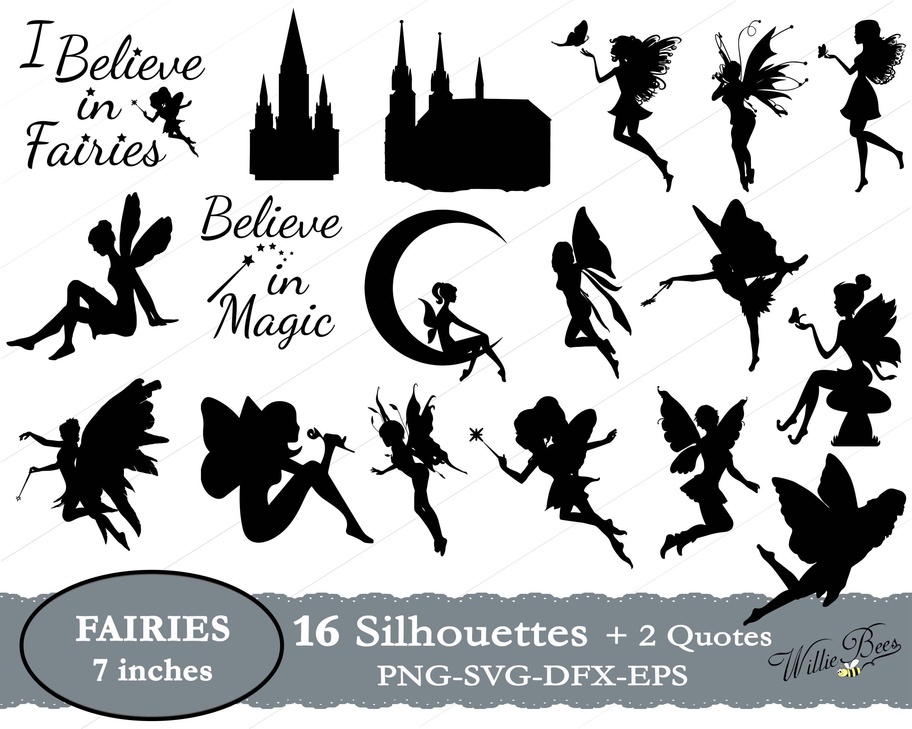 Fairy SVG Fairy Clipart Magic Wand SVG Fairy Quotes Angel