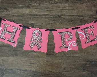 Hope - Breast Cancer Awareness Banner