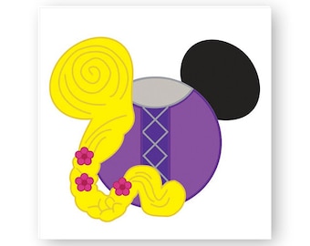 Disney, Princess, Icon Minnie Mouse Head, Icon Mickey Mouse Head, Mouse Ears, Digital, Download, TShirt, Cut File, SVG, Iron on, Transfer