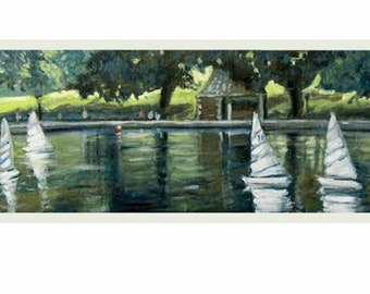 Conservatory Water, Central park, NY