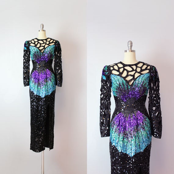 80s sequin outfit