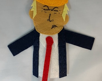 Handmade finger TRUMP -PET