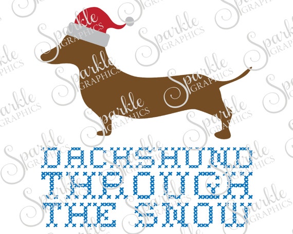 Free Free 182 Dachshund Through The Snow Svg Free SVG PNG EPS DXF File