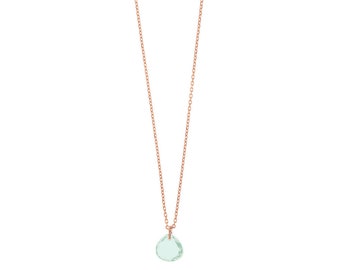 Necklace Aqua Calzedon rosegold plated 45 cm