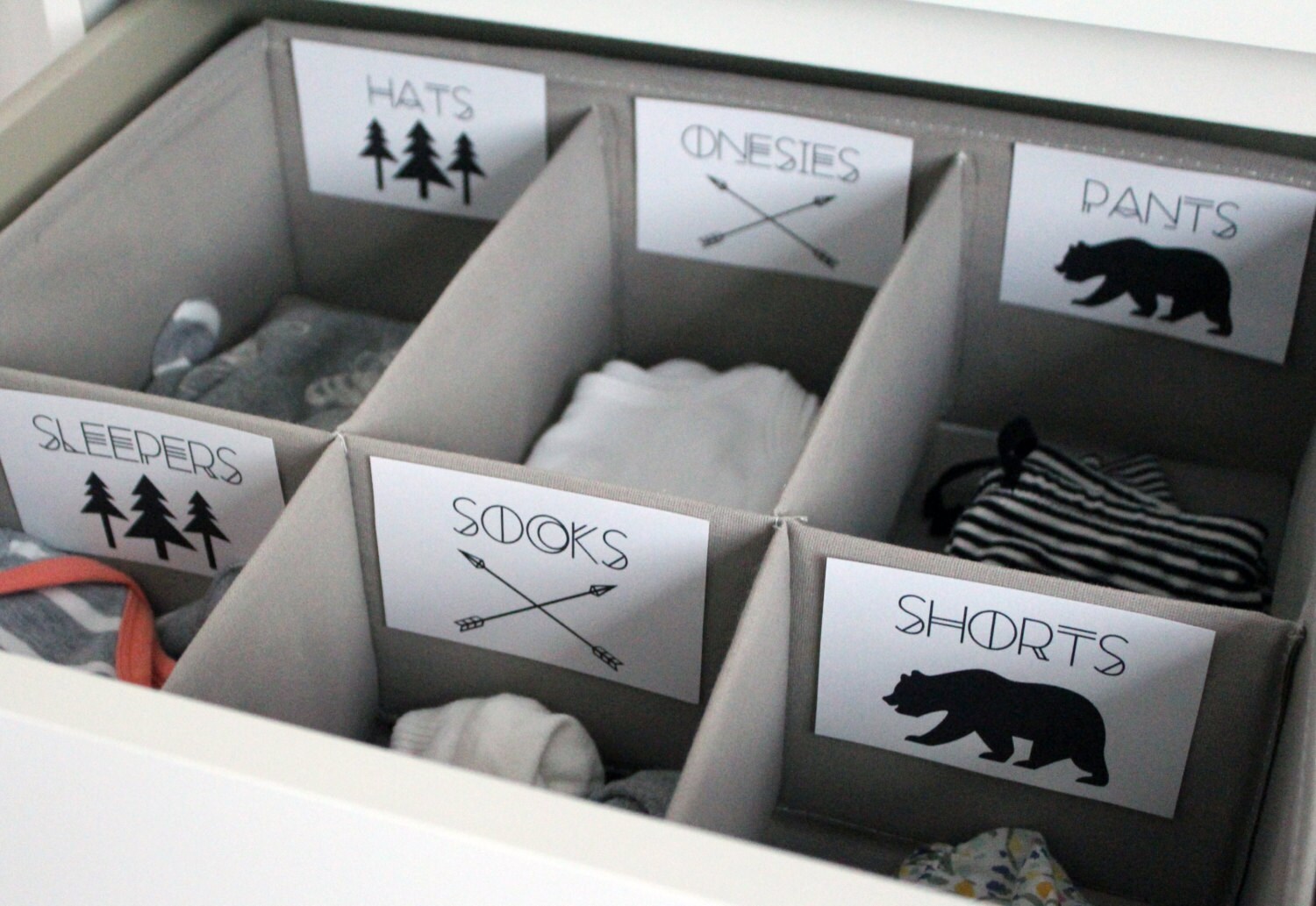 adventure printable baby nursery drawer labels basket labels
