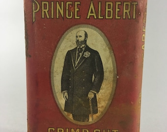 Vintage Prince Albert Pipe Tobacco Container