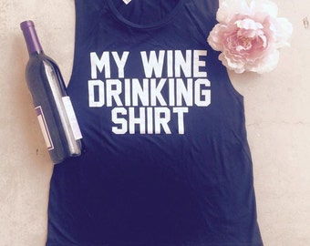 wine drinking t shirts