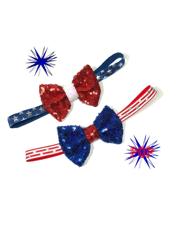 Bowtie For Dog || July 4th || Bowtie for Kitty || Fourth of July || Pet Bow Tie || Cat Costume
