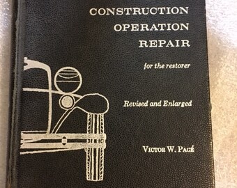 Model A Ford Construction/Operation/Repair Manual