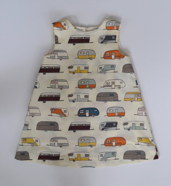 Gone Camping Certified Organic Cotton Handmade Artisanal Dress