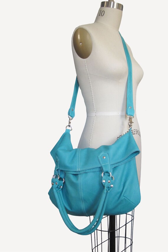 ROPE HANDLE TOTE Large leather tote Large custom bag