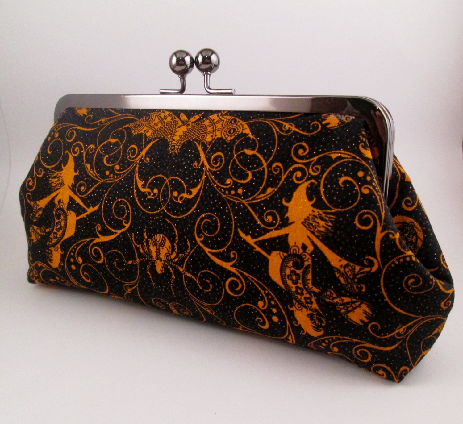 witchery black clutch