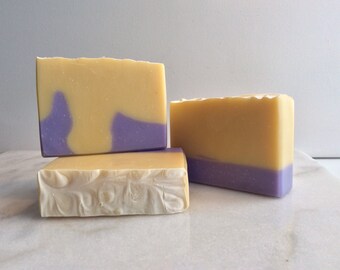 Lemon Lavender Purely Natural Cold Process Soap