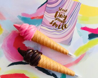 Ice Cream Cone Gel Pens