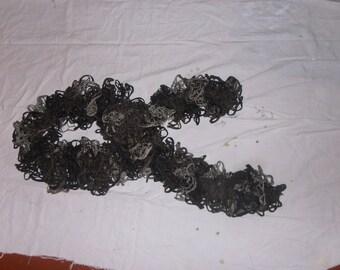 scarf knitted by hand
