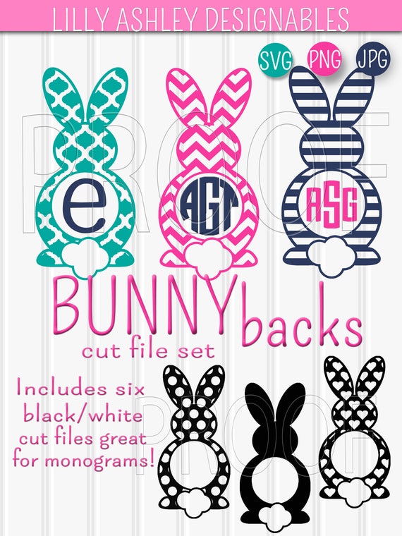 Download Monogram SVG Files Set of 6 cutting files SVG/PNG/jpg formats