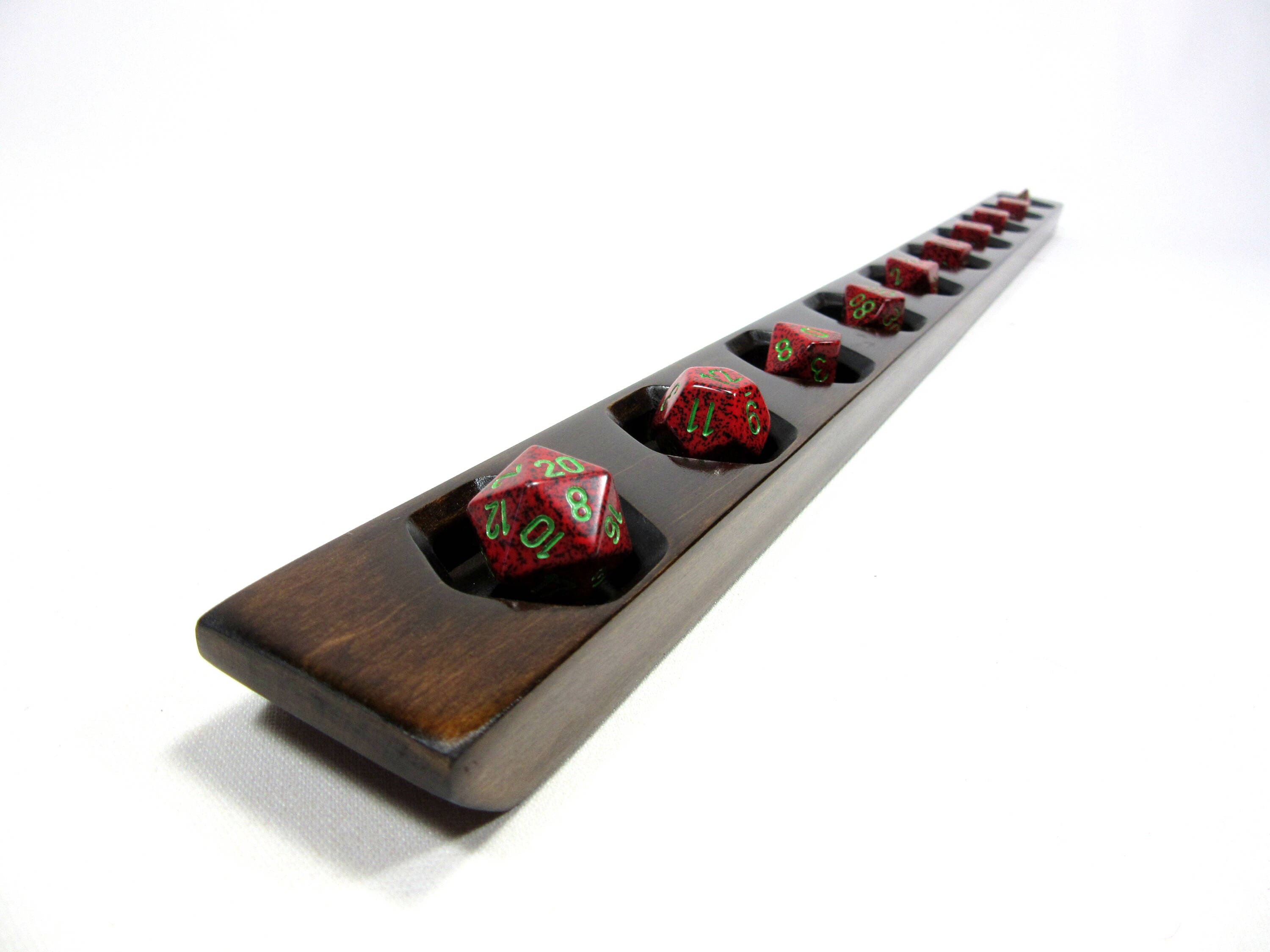 The Dice Rail XL a dice holder for DND Dungeons and Dragons