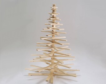 Handmade Wooden Christmas Tree (140cm)