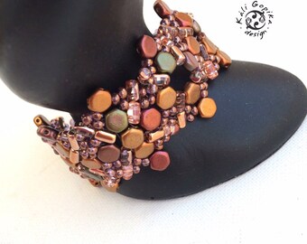 Beaded bracelet "Dalia"