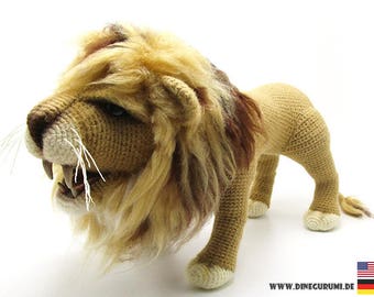 Lion crochet pattern amigurumi